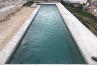 Piscina rectangular 11×2.5